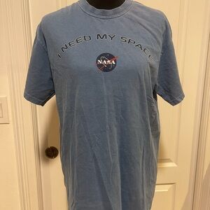 Gildan Blue 'I Need My Space' Graphic Tee